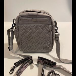 Lug crossbody bag